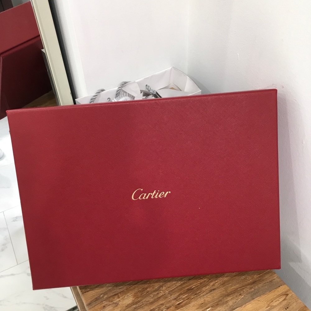 Cartier Burgundy Presentation Box